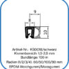 Kantenschutzdichtung aus EPDM