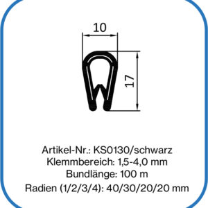 Kantenschutz flexibel, mittelgroß