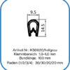 Kantenschutzprofil mit Metalleinlage