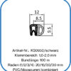 Kantenschutzprofil mit seitlicher Dichtung