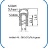 Kantenschutz aus Silikon und Silikonschaum
