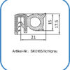 Kantenschutz aus Silikon mit Dichtschlauch
