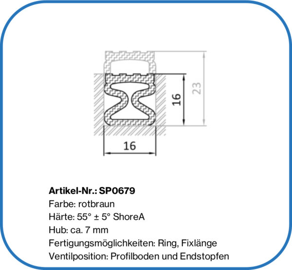 Siliconprofil, Technetics, Garlock, Bohle Dichtung GMA600, BTC400