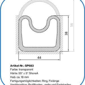 AIR Dichtung, aufblasbarer Schlauch, ITA Profile