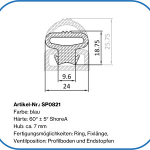 Türdichtung aufblasbar