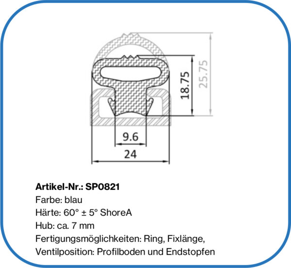 Türdichtung aufblasbar