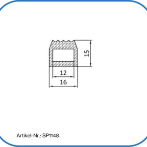 Aufblasbares Silikonprofil