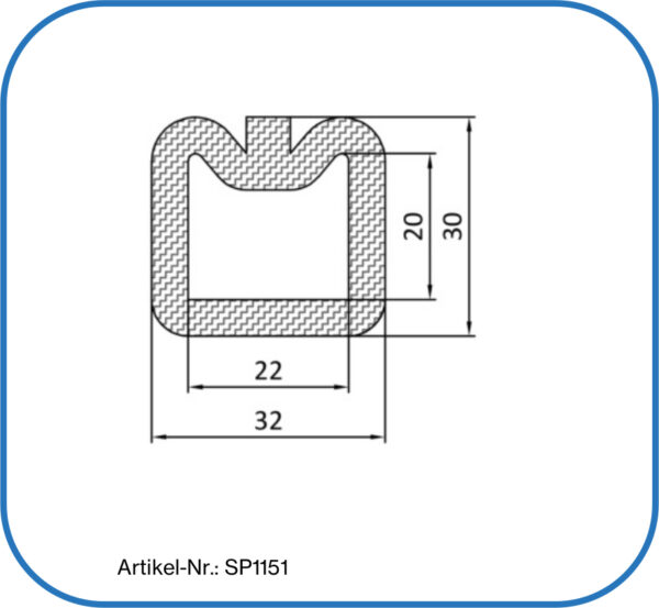 Silikonprofil aufblasbar