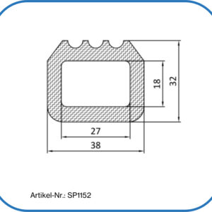 Silikonprofil aufblasbar