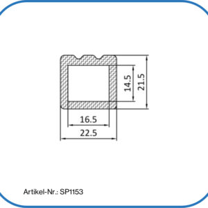 Silikonprofil aufblasbar