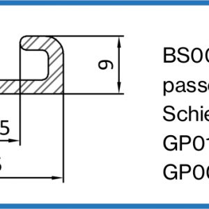 Fingerschutzprofile BS0020