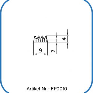 Silikonschaum-Sonderprofile