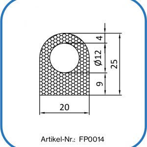 Silikonschaum-Sonderprofile