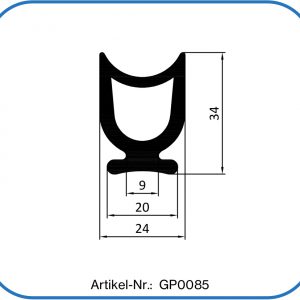 Dichtleiste zu Fingerschutz GP0080