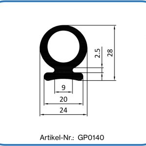 Fingerschutzprofile GP0140