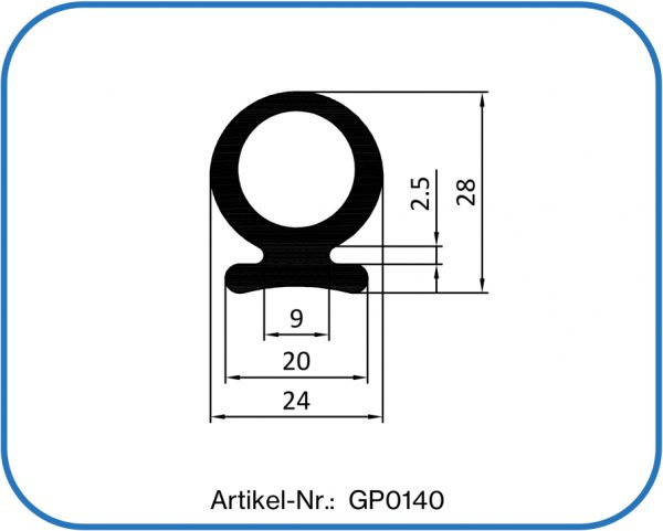 Fingerschutzprofile GP0140