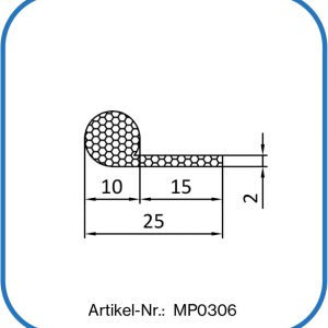 Moosgummi-Sonderprofile