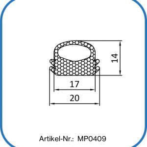 Moosgummi-Sonderprofile