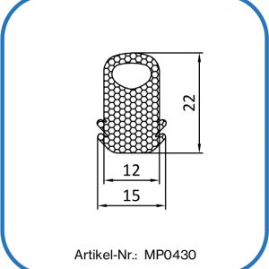 Moosgummi-Sonderprofile