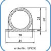 Anwendungsbereich Agrar: Dichtungsprofil für Lüftungsklappen.