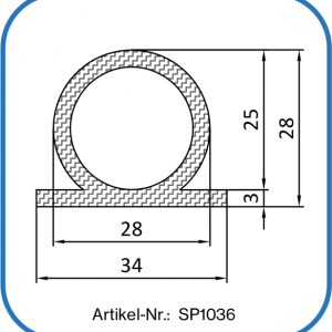 Anwendungsbereich Agrar: Dichtungsprofil für Lüftungsklappen.