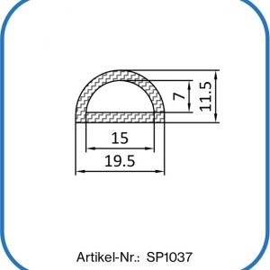 Anwendungsbereich Wasseraufbereitung: Silikonprofil für Kläranlagenkomponenten.