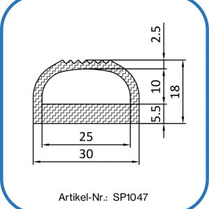 Dichtungen im Bereich der Lebensmittelindustrie: Silikonprofile in Lebensmittelverarbeitungsanlagen.