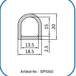 Anwendung im Maschinenbau: Dichtung für Maschinengehäuse.