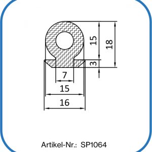 Im Fensterbau speziell bei Gewerbegebäudefenstern kommen Silikonprofile zum Einsatz.