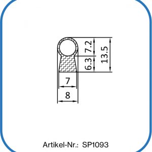 Silikonprofil für Klimageräte