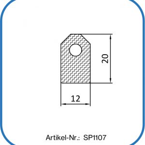 Einhausungsdichtung, Einhausungsprofil, Haubendichtung