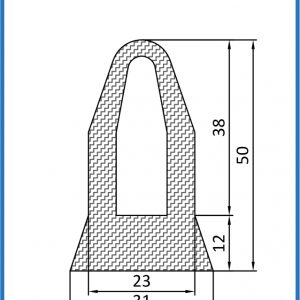 Anschlagdichtung, Puffergummi, Pufferprofilschnur, Dichtschnur