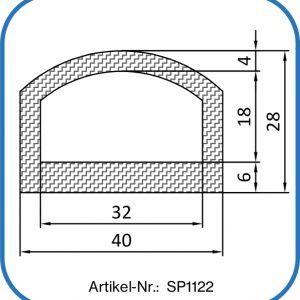 Gummidichtung für Container. Lukendichtung. Abwasserdichtung. Absperrdichtung.