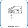 Silikon Lippendichtung 15x14,5mm