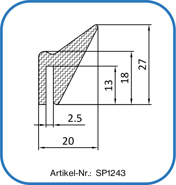 Silikon-Sonderprofil – Aufblasbare Dichtungen