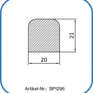 Pufferprofil aus Silikon