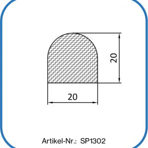 Dichtung für Flüssigfütterung, Silikon 60° Shore A