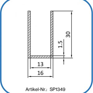 Schutzprofil aus Silikon. 70° Shore A, rotbraun. Einsatzbereich: Trockenkammern.