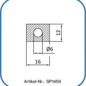 Silikonpufferdichtung. Temperaturbereich bis +180°C. In vielen Farben möglich.