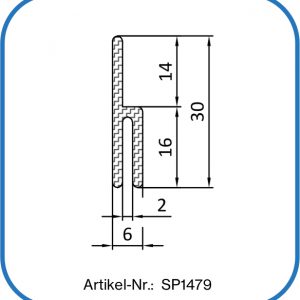 Silikon-Sonderprofil