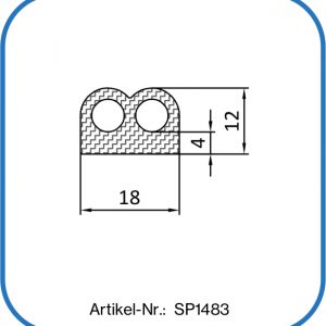 Silikon-Sonderprofil