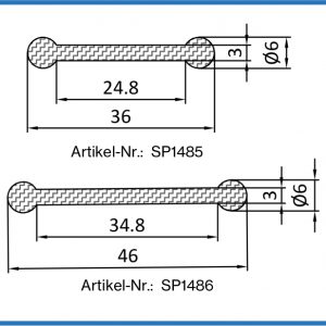 Silikon-Sonderprofil