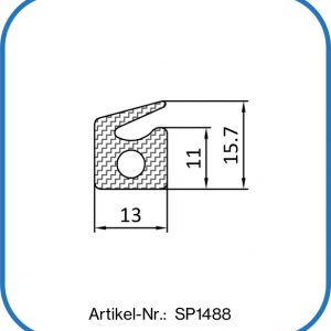Silikon-Sonderprofil