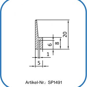 Silikon-Sonderprofil