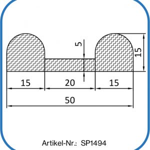 Silikon-Sonderprofil