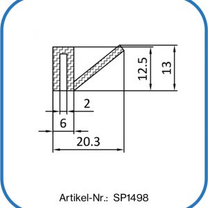 Silikon-Sonderprofil