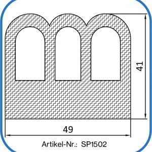 Silikon-Sonderprofil