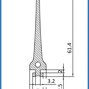 Silikon-Sonderprofil