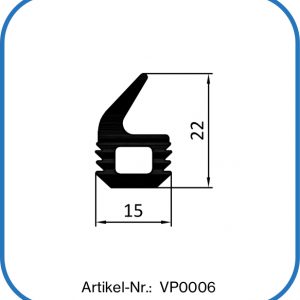 Fluor-Kautschukprofile, FKM-Türdichtung