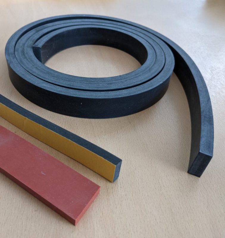 sourcing map EPDM Gummi Schaumstoff Blatt Streifen 60mm(B) x5mm(T) x2.5m(L)  Neoprene Gummi Blatt Rollen Dichtungsband für Heimwerker Dichtung Handwerk